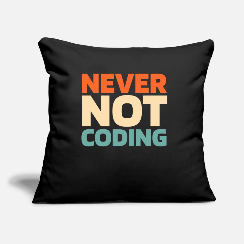 Developer Coder Programmer Sofa pillow with filling 45cm x 45cm