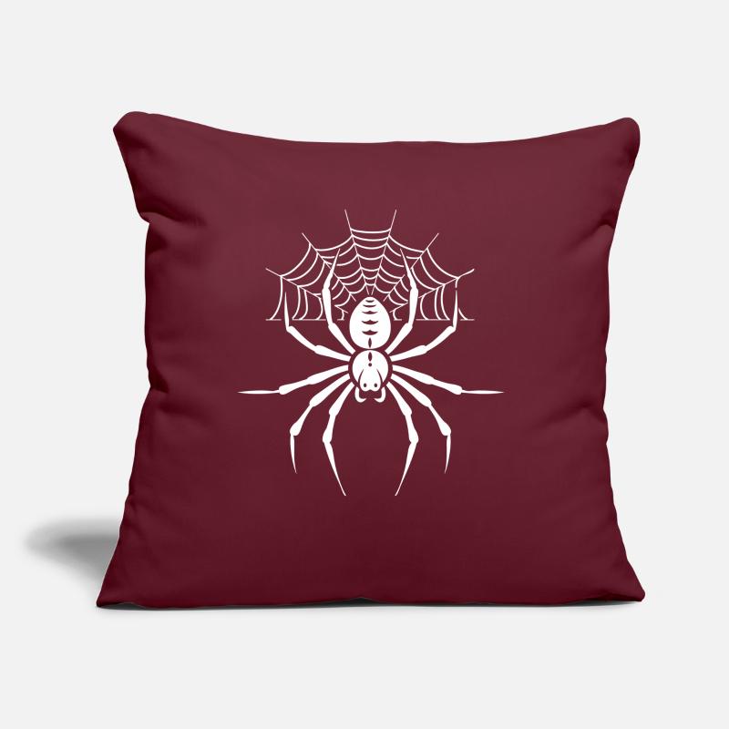 Spinne Sofakissen mit Füllung 45 x 45 cm