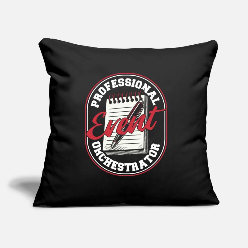 Event planner Sofa pillow with filling 45cm x 45cm