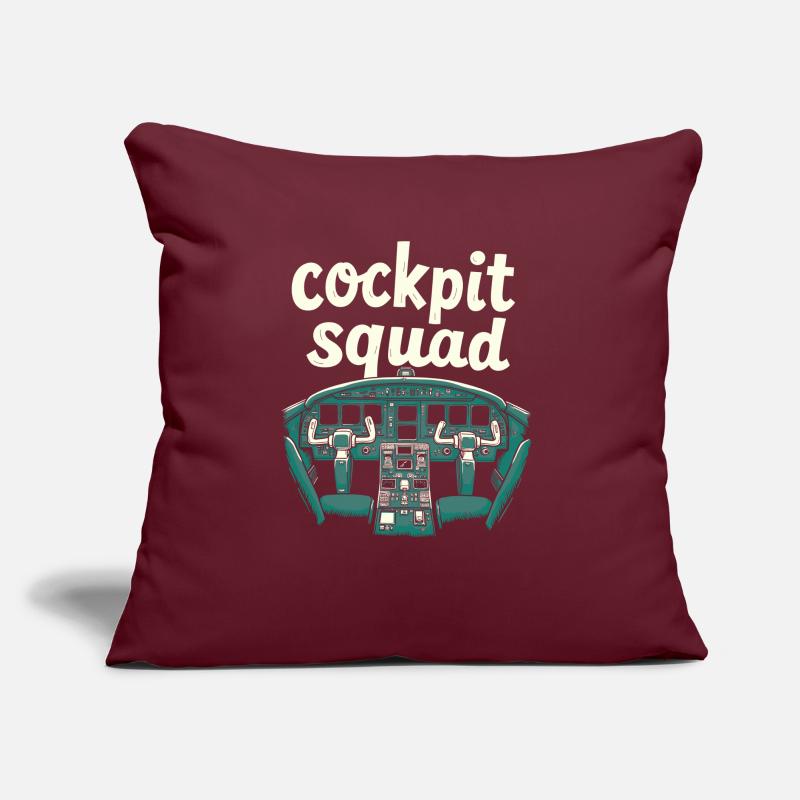 Flight Engineer Kader Sofa pillow with filling 45cm x 45cm