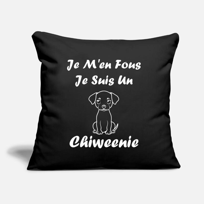 Chiweenie Sofa pillow with filling 45cm x 45cm