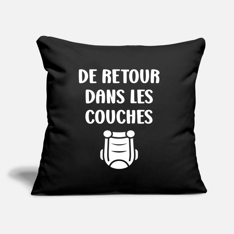 Couches Coussin et housse de 45 x 45 cm