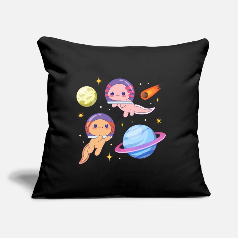 Conception d’axolotls d’astronaute pour les amateurs d’axolotl Coussin et housse de 45 x 45 cm