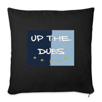 Up The Dubs Cinq Étoiles - Coussin et housse de 45 x 45 cm - noir - Devant