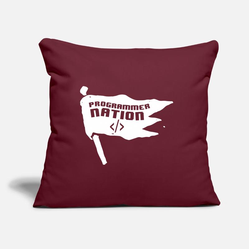 Programmer Coder Software Developer Sofa pillow with filling 45cm x 45cm