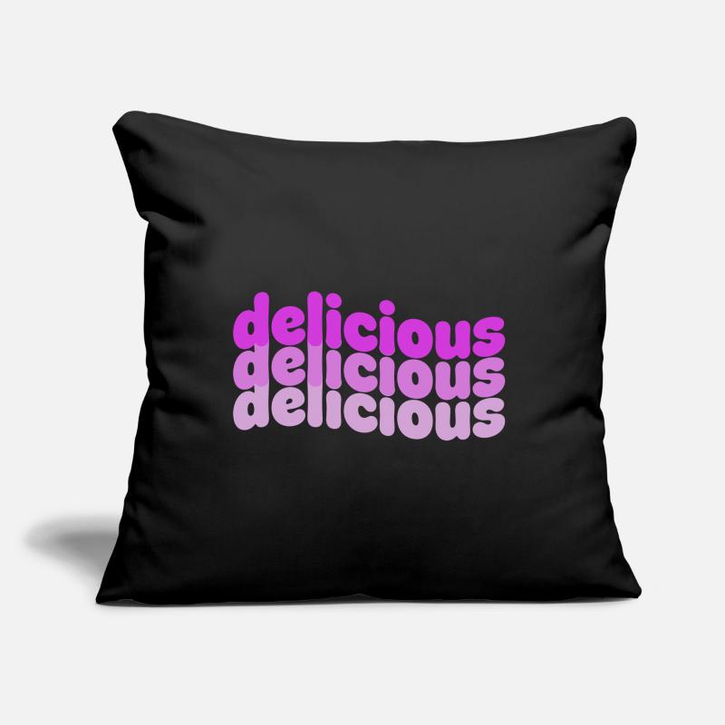 Delicious Typo Gradient Pattern Sofa pillow with filling 45cm x 45cm