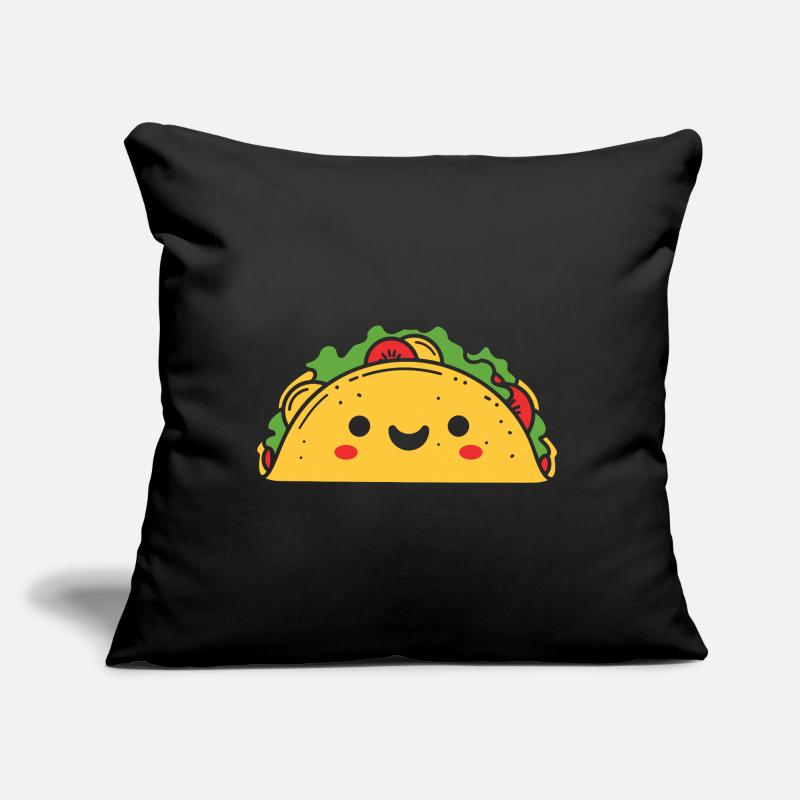 Tacos Sofa pillow with filling 45cm x 45cm