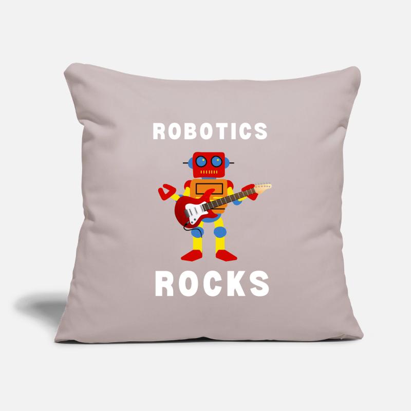 Robotics Robots Droid Builder And Robotics Sofa pillow with filling 45cm x 45cm