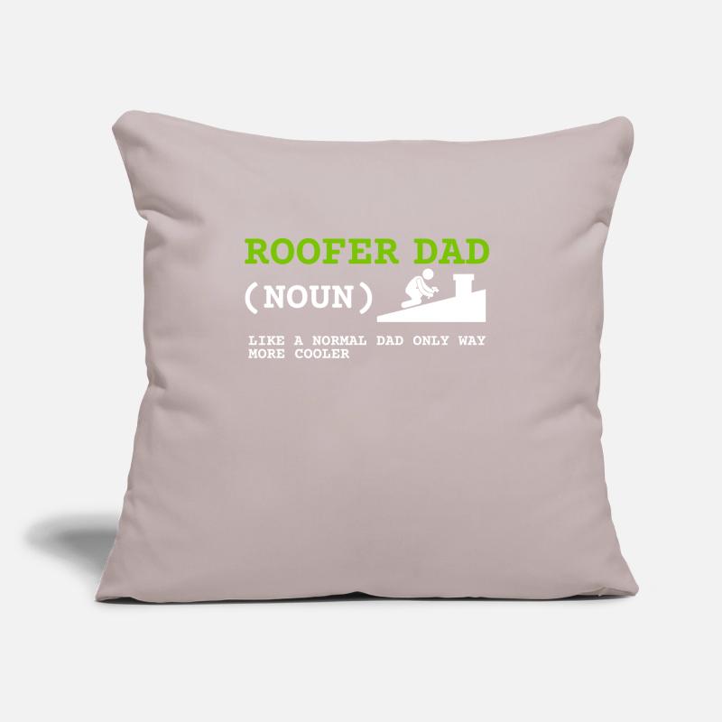Roofer Roofing Contractor Construction Worker Sofa pillow with filling 45cm x 45cm