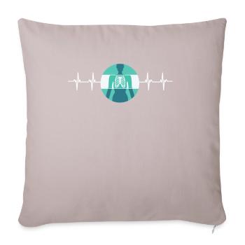 Radiology Tech Radiologist X-Ray Technologist Rad - Sofa pillow with filling 45cm x 45cm - light taupe - Front