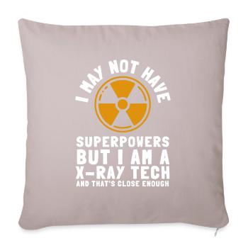 Radiology Tech Radiologist X-Ray Technologist Rad - Sofa pillow with filling 45cm x 45cm - light taupe - Front