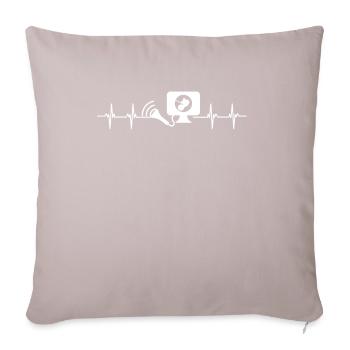 Pool Billiards Cue Sports And Snooker Tournament - Sofa pillow with filling 45cm x 45cm - light taupe - Front