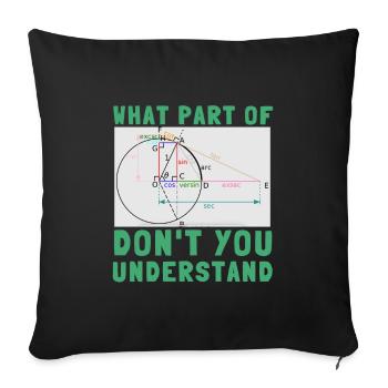 Pool Billiards Cue Sports And Snooker Tournament - Sofa pillow with filling 45cm x 45cm - black - Front