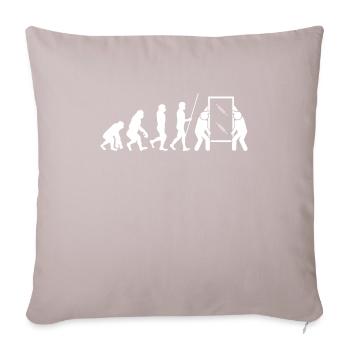 Glazier Glass Fitter And Glass Setter Window - Sofa pillow with filling 45cm x 45cm - light taupe - Front