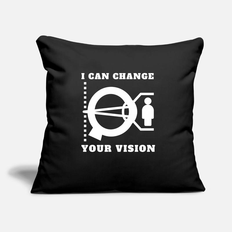 Ophtalmologiste Optométriste Optométrie et Opticien Coussin et housse de 45 x 45 cm