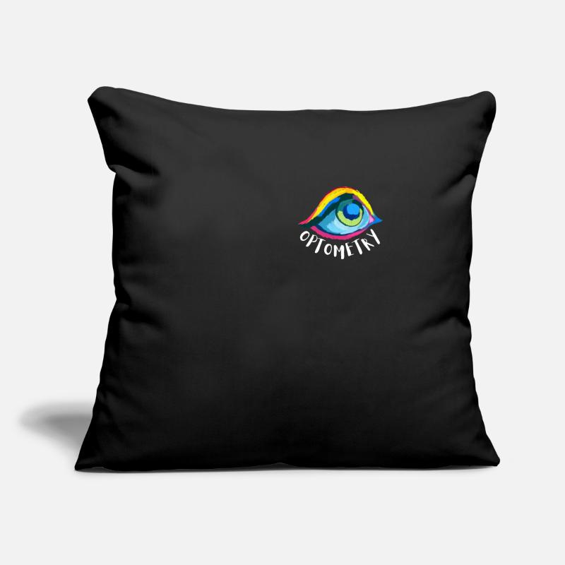 Ophtalmologiste Optométriste Optométrie et Opticien Coussin et housse de 45 x 45 cm