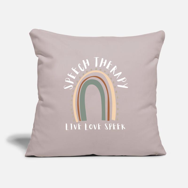 Speech Language Pathologist Speech Therapy SLP Sofa pillow with filling 45cm x 45cm