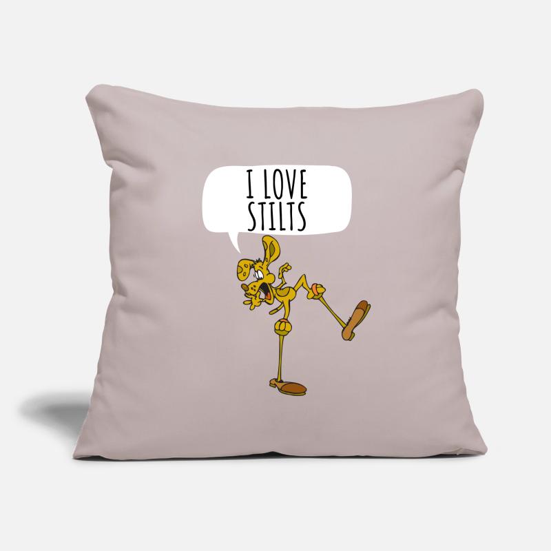Échasses Carnaval Promenade sur pilotis Jour Échassier Coussin et housse de 45 x 45 cm