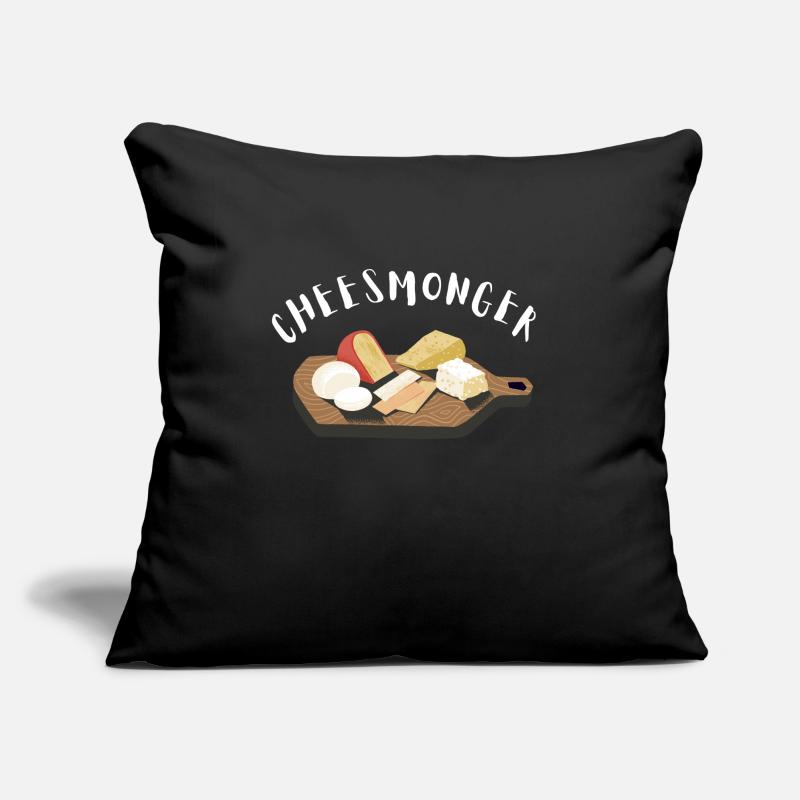 Cheesemonger Cheese Maker Gouda Lover Sofakissen mit Füllung 45 x 45 cm