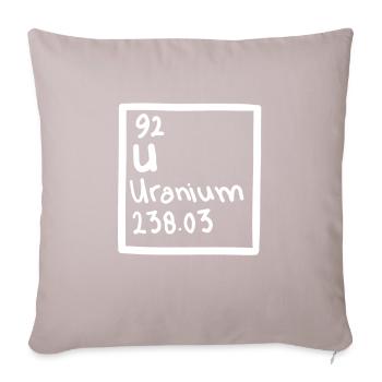 Uranium Fission Nuclear Engineering Theme - Sofakissen mit Füllung 45 x 45 cm - helles Taupe - Vorne