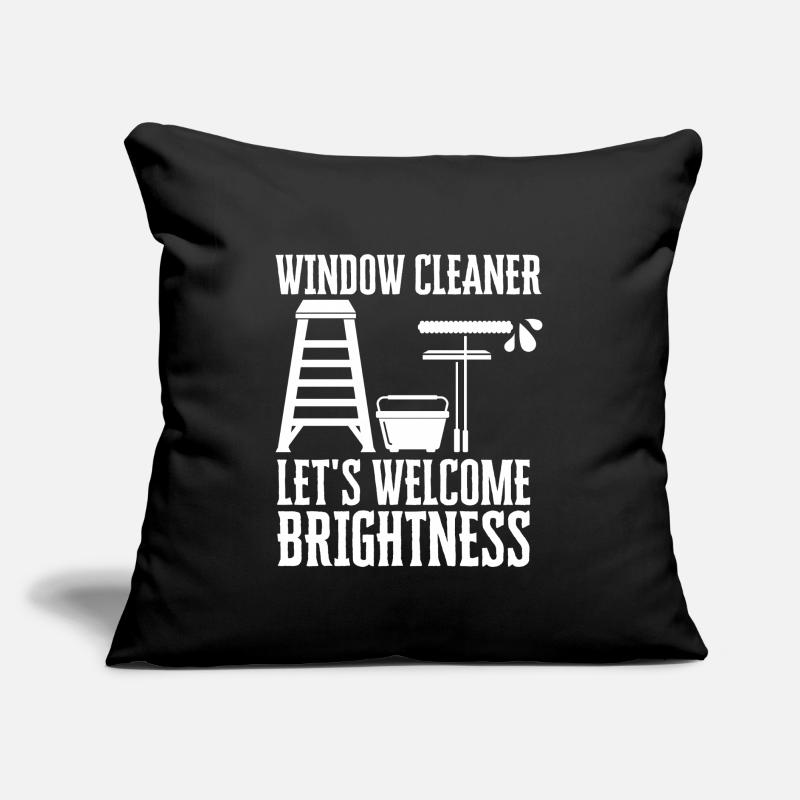 Window Cleaner Services Car Window Cleaning Window Sofakissen mit Füllung 45 x 45 cm