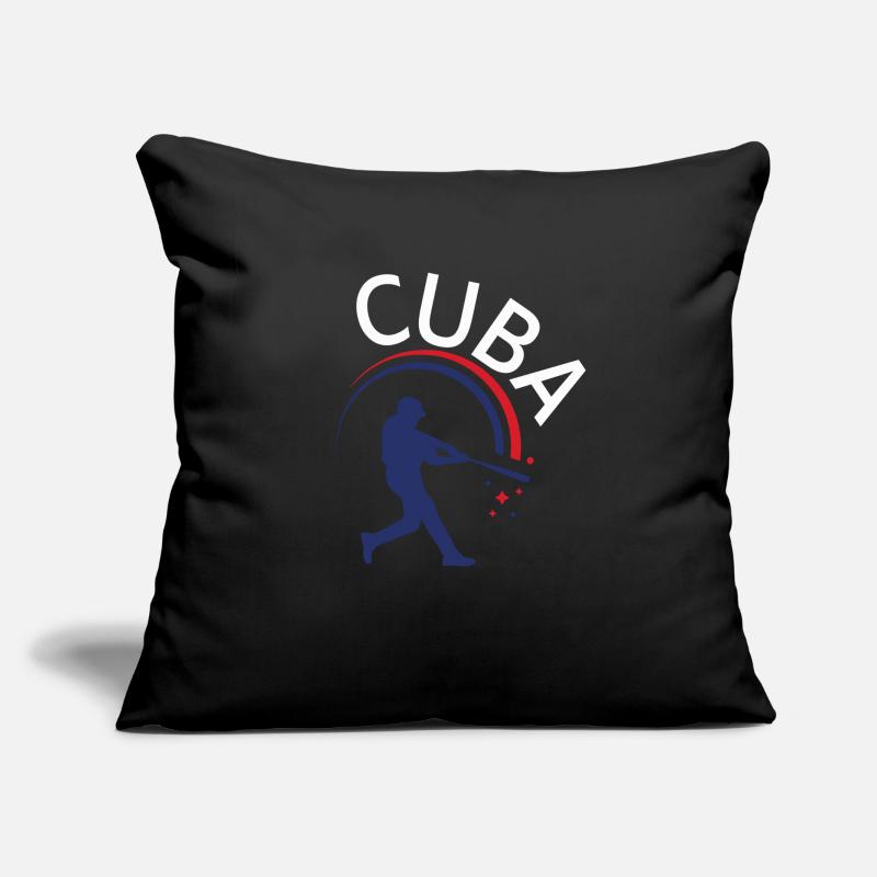 Latino Cuban Cuba Baseball Sofa pillow with filling 45cm x 45cm