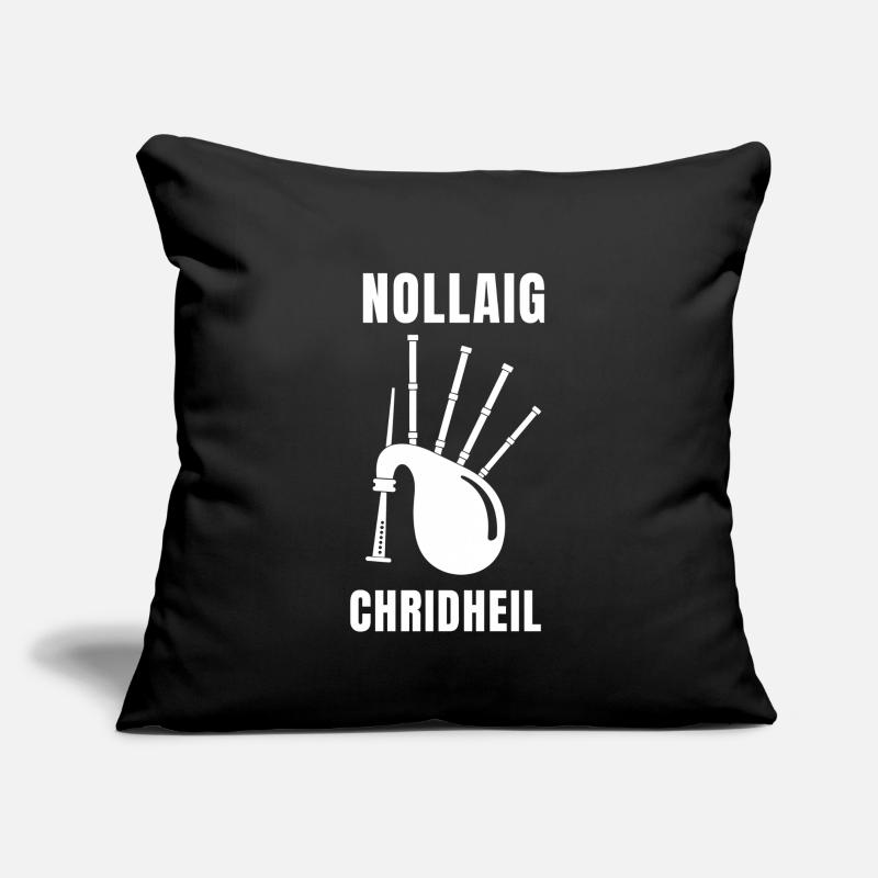 Joueur de cornemuse Scotsman Cornemuse Coussin et housse de 45 x 45 cm