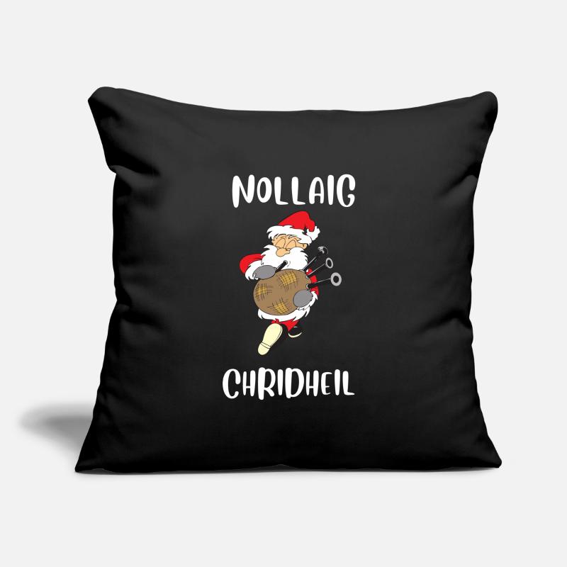 Joueur de cornemuse Scotsman Cornemuse Coussin et housse de 45 x 45 cm