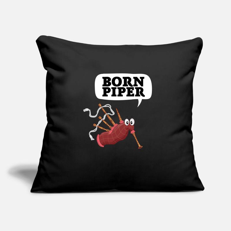 Joueur de cornemuse Scotsman Cornemuse Coussin et housse de 45 x 45 cm