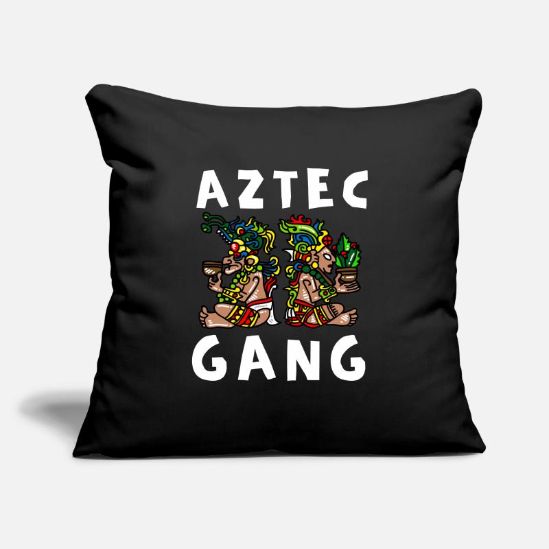 Calendario Azteca Mexican Heritage Mayan Aztec Sofakissen mit Füllung 45 x 45 cm