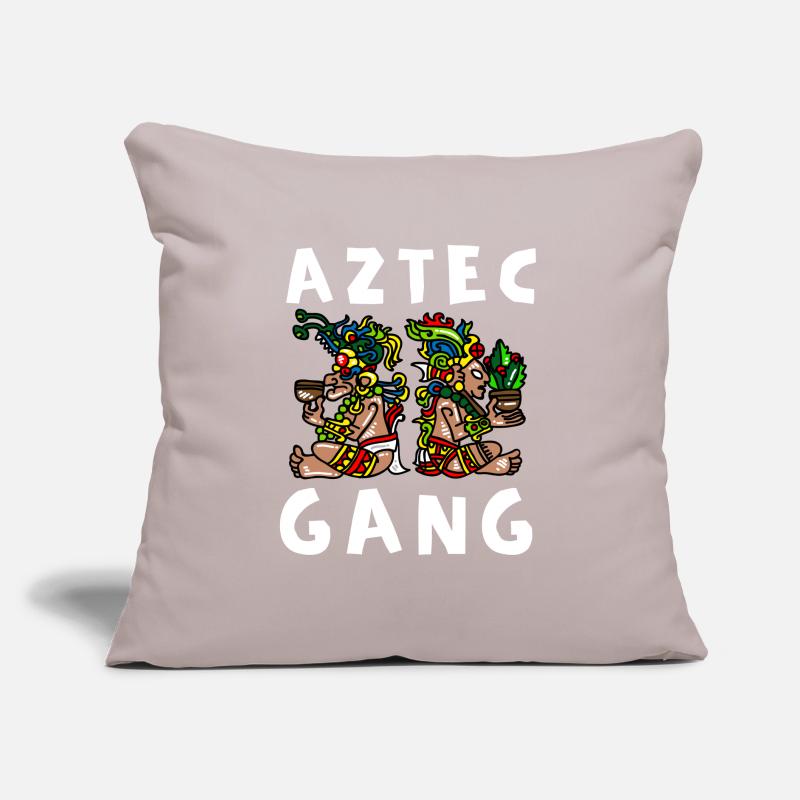 Calendario Azteca Mexican Heritage Mayan Aztec Sofakissen mit Füllung 45 x 45 cm