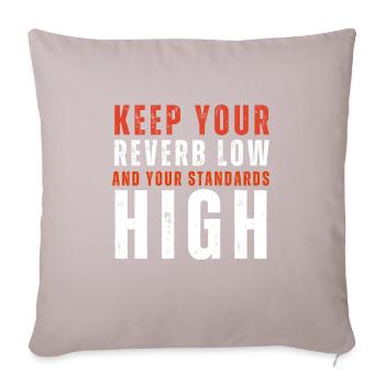 Producteur de musique sous licence de synchronisation - Coussin et housse de 45 x 45 cm - taupe clair - Devant