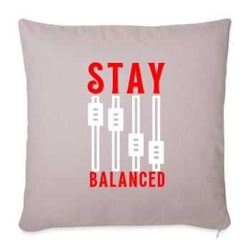 Producteur de musique sous licence de synchronisation - Coussin et housse de 45 x 45 cm - taupe clair - Devant