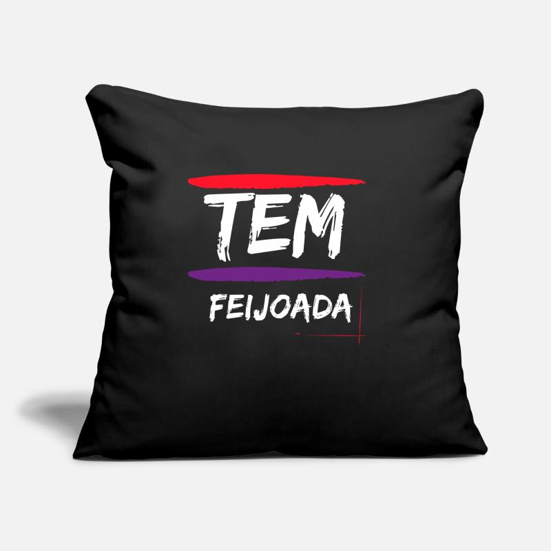 Brésil Ragoût de haricots de porc brésilien Feijoada Coussin et housse de 45 x 45 cm