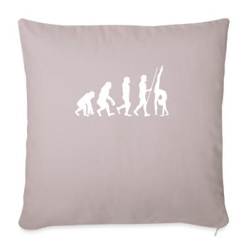 Cheerleader Tumbling Acrobat Cartwheel Mom - Sofa pillow with filling 45cm x 45cm - light taupe - Front