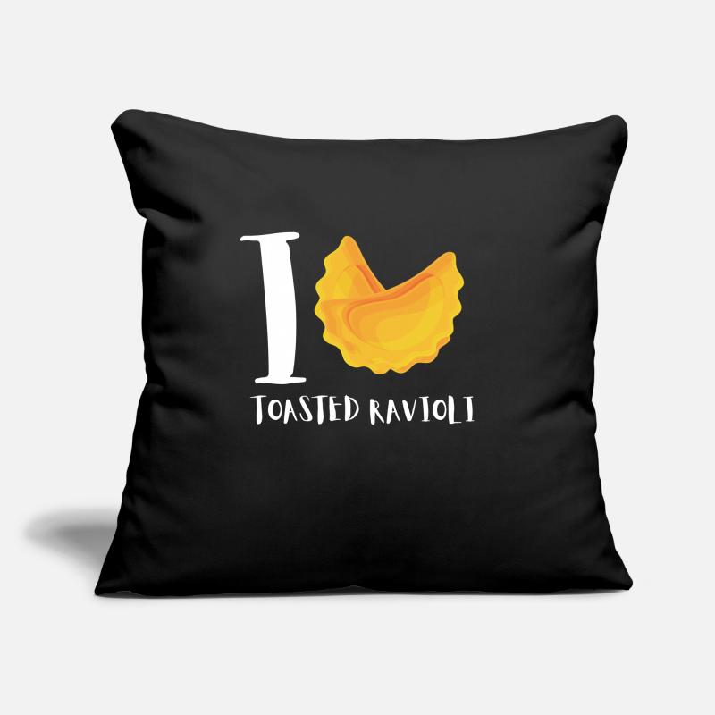 St. Louis Toasted Ravioli Sofa pillow with filling 45cm x 45cm