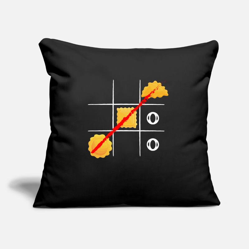 St. Louis Toasted Ravioli Sofa pillow with filling 45cm x 45cm