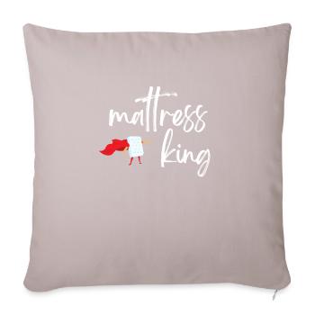Meilleur vendeur de matelas de lit Docteur - Coussin et housse de 45 x 45 cm - taupe clair - Devant