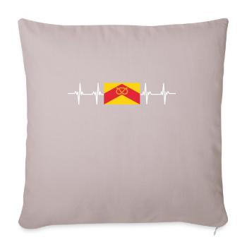 United Kingdom Staffordshire Flag - Sofakissen mit Füllung 45 x 45 cm - helles Taupe - Vorne