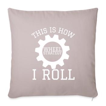 Volatility Options Trading Trader - Sofa pillow with filling 45cm x 45cm - light taupe - Front