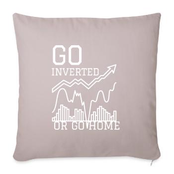 Volatility Options Trading Trader - Sofa pillow with filling 45cm x 45cm - light taupe - Front