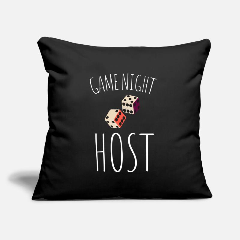 Game Night Host Question Game Night Sofakissen mit Füllung 45 x 45 cm