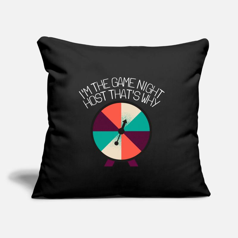 Soirée de jeu L’hôte pose une question Soirée de jeu Coussin et housse de 45 x 45 cm