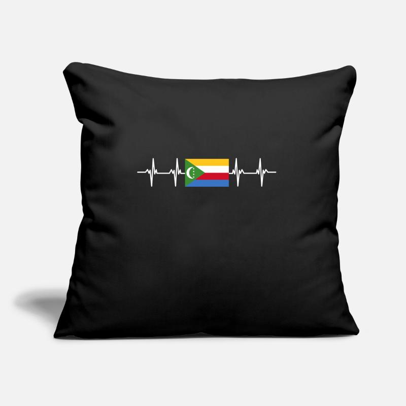 Drapeau africain - Comores Coussin et housse de 45 x 45 cm