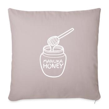 Apiculteur néo-zélandais - Manuka Honey - Coussin et housse de 45 x 45 cm - taupe clair - Devant