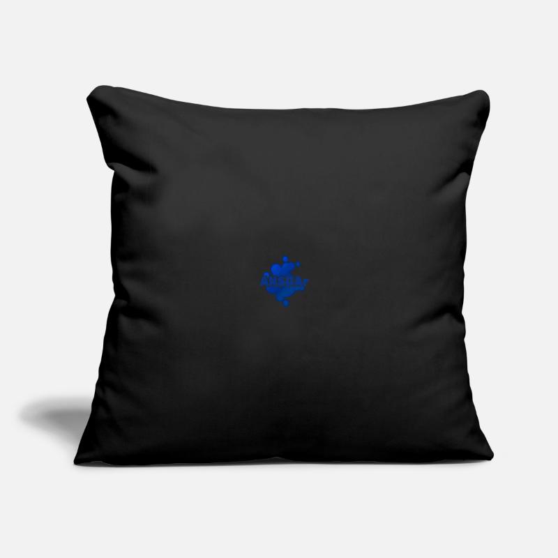 First name Ansgar Sofa pillow with filling 45cm x 45cm