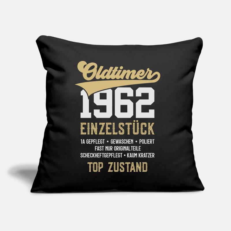 64. GEBURTSTAG OLDTIMER 1962 Sofakissen mit Füllung 45 x 45 cm