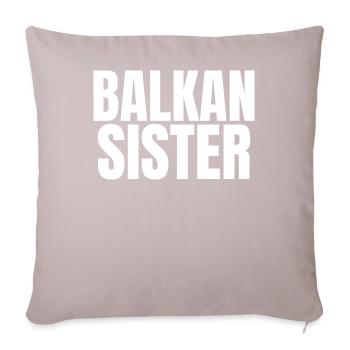 Balkan Hrvatska Apc Balkan Jebiga Hrvatska Croats - Sofa pillow with filling 45cm x 45cm - light taupe - Front