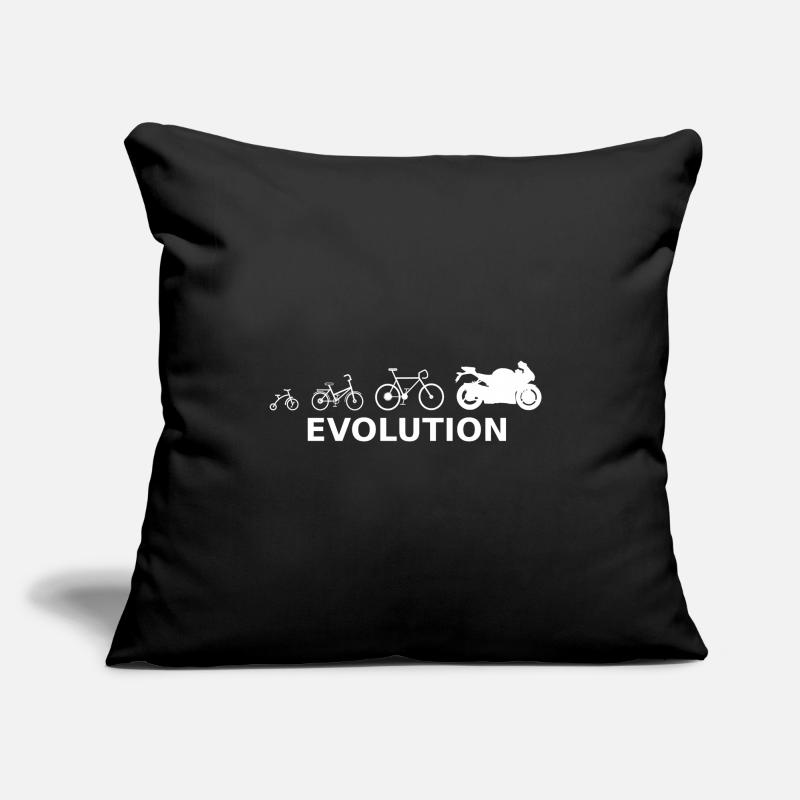 Evolution de la machine moto moto Coussin et housse de 45 x 45 cm