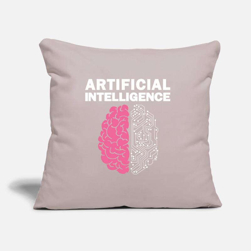 AI Artificial Intelligence Sofa pillow with filling 45cm x 45cm